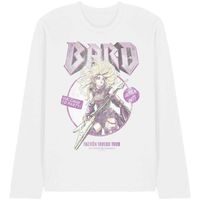 dungeons  dragons camiseta manga larga bard glam rock tour para mujer
