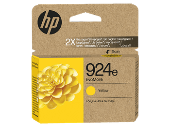 Cartucho de tinta - HP EvoMore 924e, 4K0U9NE, Amarillo