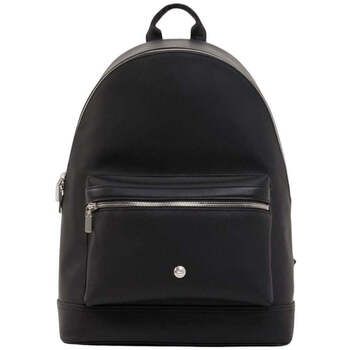 Lacoste Mochila Mochila Langon para hombre en Petit Piqué negro para hombre