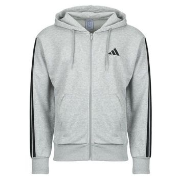 adidas Chaqueta deporte Essentials 3-Stripes French Terry Full-Zip Hoodie para hombre