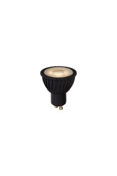 Lámpara led de sintético 1xgu10 (mr16), negro