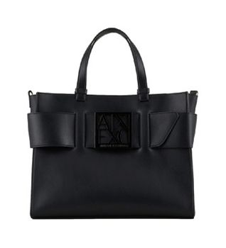 A|X Armani Exchange para mujer. 9426890A87400020 Bolso Tote negro (OSFA), Casual