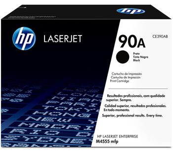 HP 90 A Original LaserJet Black Toner Cartridge, Black