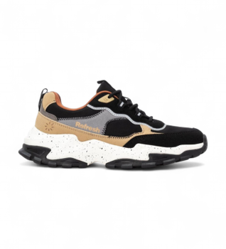 Refresh para mujer. 17310406-NEGRO Zapatillas 173104 negro (41), 3 a 5cm, Cordones, Casual
