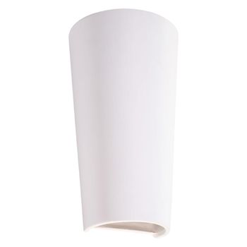 Lámpara de pared blanco cerámica alt. 29 cm