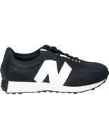 zapatillas new balance 327 negras y blancas gs327cbw 37
