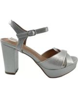 de timbos sandalia tacon fiesta mujer plata 130186 plateado