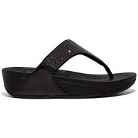 fitflop chanclas chancla lulu crystal embellished negro para mujer