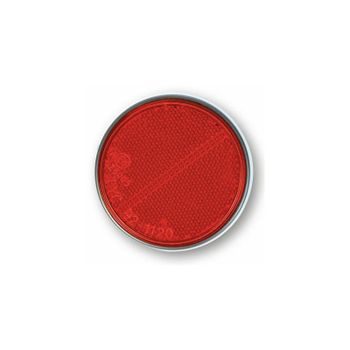 Reflector lateral 60mm autoadhesivo rojo