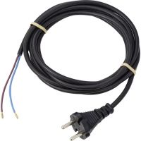 cable de alimentacion sygonix negro 3 m