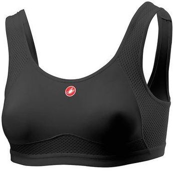 Castelli Women's Rosso Corsa Bra, Black