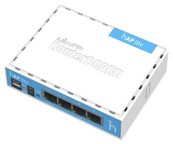 MikroTik RB941-2nD hAP Lite 4x10/100 2.4GHz L4