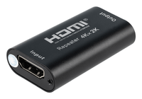 repetidor nano cable hdmi ah - ah negro