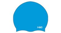 gorro de bano mako signature azul turquesa