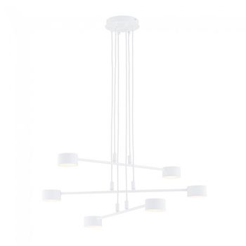 Lámpara colgante operis blanco (6 luces)
