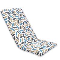 cojin para tumbona de 120x55cm y 180x55cm cojin de 6 cm grosor estampado o liso de exterior o interior comodo y elegante ideal para jardin piscina playa terraza y balcon