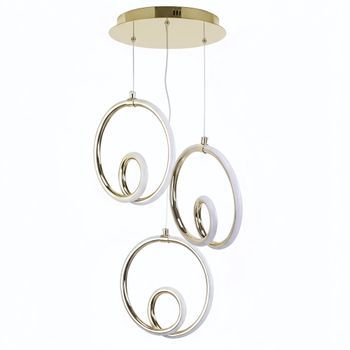 Lámpara Colgante Lhj095-3cp Gold
