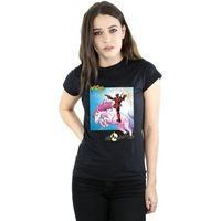 marvel camiseta hey you para mujer