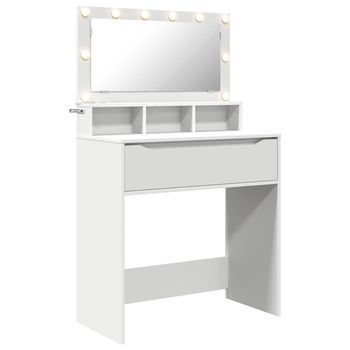 Mesas De Tocador | Mesa De Maquillaje De Dormitorio Con Cajón 80 X 39,6 X 135 Cm