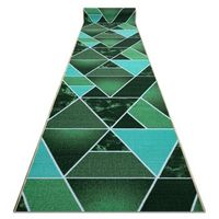 runner antideslizante trojkty triangulos verde chicle 67cm 67x1350 cm