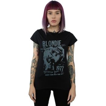 Blondie Camiseta 1977 para mujer