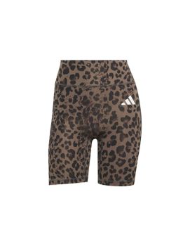Mallas de Fitness adidas Opt Ess Aop 7In Esttie/Marrón/Negro