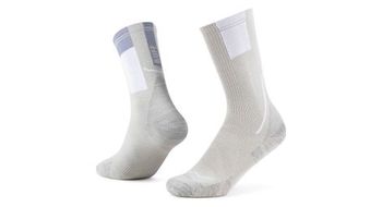 Calcetines buff coolnet crew cc gris beige