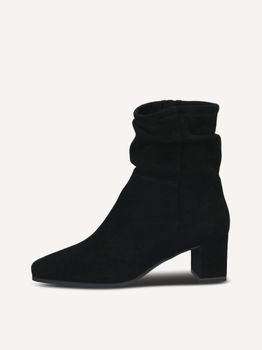CAPRICE Bootie, black, made of Textiles with Block heel, Size 37