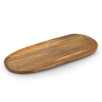 Tabla de servir, madera de mango con certif. Fsc, marrón