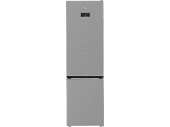 Frigorífico combi - Beko B3RCNE415HXB1, Neo Frost Dual Cooling, Altura 203.5 cm, 415 l, AeroFlow, Tecnología Harvest Fresh, Inox