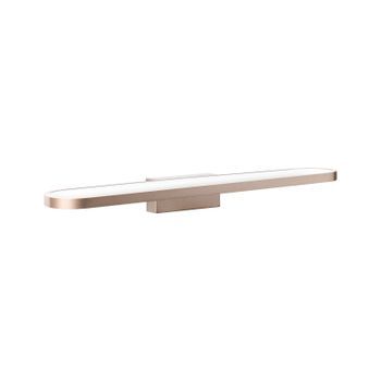 Lámpara Led Para Cuadros Y Espejos De Metal Horizontal Moderno Marrón Midou