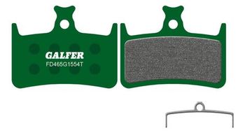 Pastillas de freno galfer fd465 g1554t pro semimetalicas para frenos de disco hope e4   rx4  shimano
