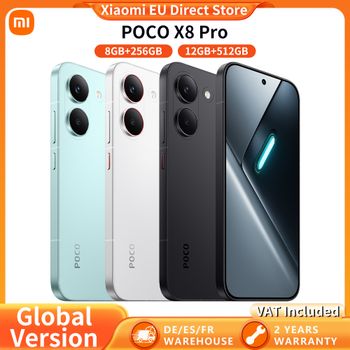 Versión Global POCO X8 Pro 5G Smartphone 5G Pantalla AMOLED de 6.59
