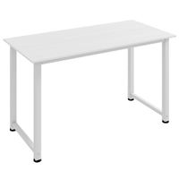 mesa de escritorio 120x60x76 cm blanco