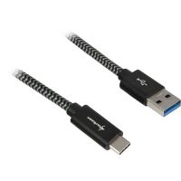 cable usb sharkoon usb 32 conector usb-a a usb-c 50 cm