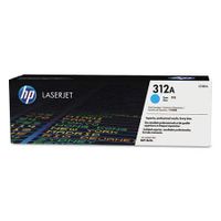 hp 312a cyan original toner cartridge cf381a