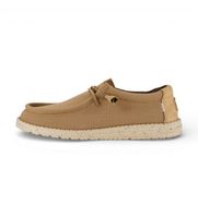 heydude para hombre hd40403 zapatillas wally sport mesh marron 42 tela plano cordones casual