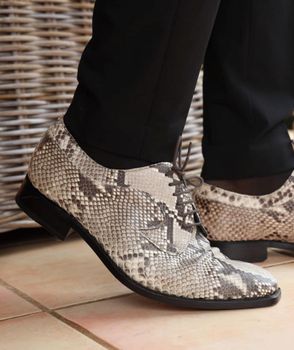DUNDEE ASTURIAS 381 PYTHON BLACK AND WHITE