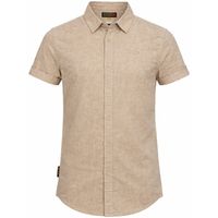 norlund camisa manga corta cran linnen shirt para hombre