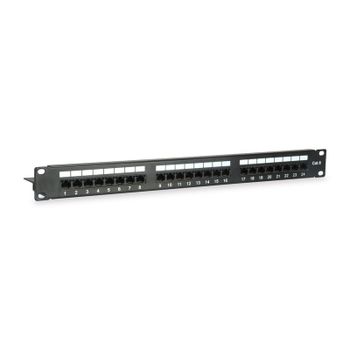 Equip Panel de Parcheo 24 Puertos Cat 6 sin Blindaje