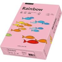 papyrus rainbow a4 500er papel para impresora de inyeccion de tinta a4 210x297 mm mate rosa