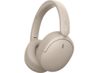 auriculares inalambricos - sony wh-ch735nc cancelacion ruidonoise cancelling 75h carga rapida plegable bluetooth llamadas nitidas con ia crema