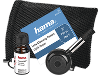 kit de limpieza - hama 00005947 para camara incluye cepillo aplicacion con soplador aire negro