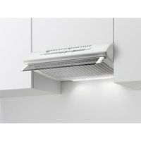 zanussi zht611w visor cooker hood - stainless steel white
