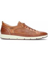de pikolinos pikolinos fuencarral m4a-6376c1  zapatilla sport de piel marron brandy