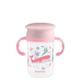Taza 360º con asas 300ml Deep Sea Rosa