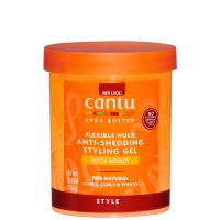 cantu shea butter maximum hold anti-shedding styling gel with honey 185 oz