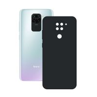 ksix funda silk negra para xiaomi redmi note 9