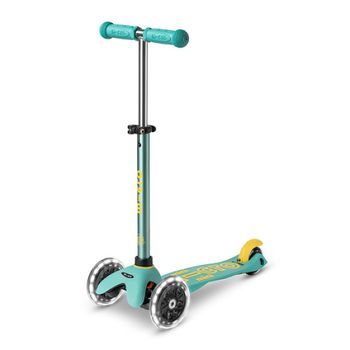 Patinete Mini Micro Deluxe Eco Led Menta
