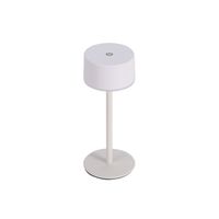 lampara de mesa recargable led pope solar 2w